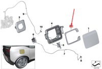 фото thumb №8, Рамка лампа освещение зарядки bmw i3 7334639 оригинал new
