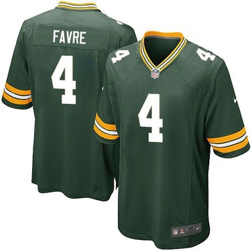 Мужская футбольная майка Green Bay Packers #4, L