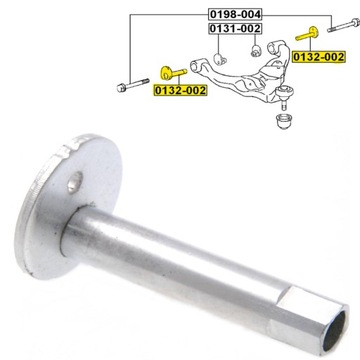 фото thumb №1, Втулка mimośrodowa рычага febest 0132-002