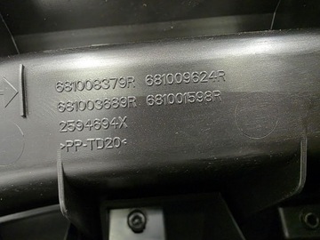 фото thumb №10, Консоль панель renault trafic iv nissan nv300 681008379r 681009624r 21 -