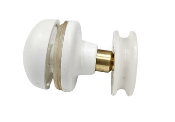 Rolka do kabiny prysznicowej 1SZT 19mm AQAFORM RD6 / ED6 / RD4 BIAŁa