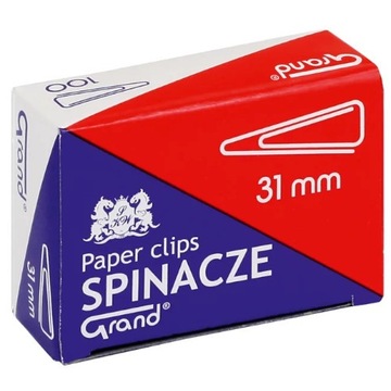 Spinacz T-31 GRAND trójkątny