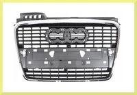 фото thumb №1, Решітка радіатор autodor срібна do audi a4 b7 2004-2007 замінник