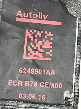 фото thumb №7, Подушки водія пасажира ремені датчик комплект оригінал citroen c4 picasso ii