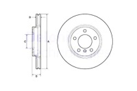 фото thumb №2, Тормозные диски тормозные 2szt. перед mini countryman r60 paceman r61 1.6