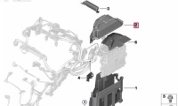 Купить Bmw 1 f40 крышка коробка предохранителей 12908581751 8581751, фото thumb