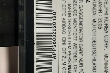 фото thumb №10, Подушка подушка безпеки пасажира hyundai santa fé ii cm sa50210482 2.0l дизель