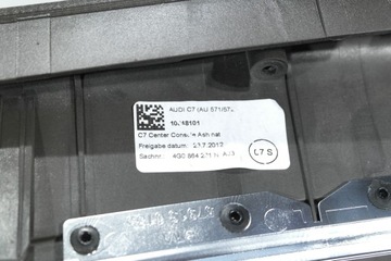 фото thumb №10, Audi a6 c7 4g0 рестайлинг планки декоры интерьера дерево 4g1853190j 4g0867410h