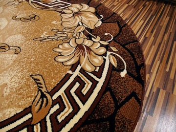 Овальный ковер Alfa Oval Carpets 150x210 Микс узоров