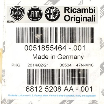 фото thumb №7, Оригинал fiat датчик качество воздуха 51855464