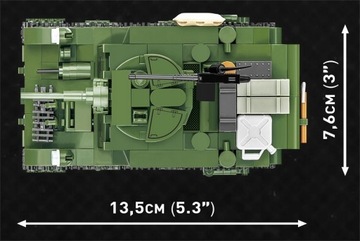 COBI 3048 M3A1 ТАНК СТЮАРТ КОМПАНИЯ ГЕРОЕВ 3