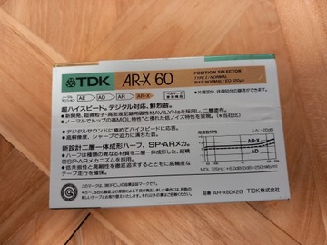 TDK AR-X 60 2PACK Кассетная лента