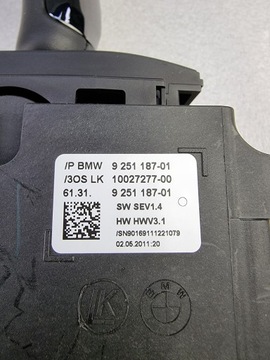 фото thumb №9, Ручка bmw 7 f01 переключатель изменения коробки передач 9251187