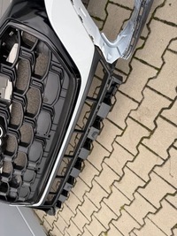 фото thumb №9, Бампер переднее audi q8 ii 4m8 рестайлинг 24 s-line чёрный решётка радиатора решётки 6xpdc