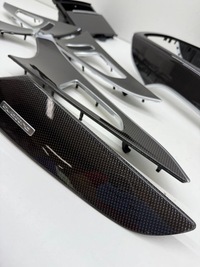 фото thumb №15, Audi a6 s6 c7 планки декори інтер'єру двері тунелю карбон карбон адаптер комплект