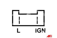 Регулятор напряжения генератора renault 19 21 25 clio twingo задняя valeo Недорого, фото thumb