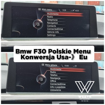 фото thumb №6, Польські меню bmw cic ccc evo nbt pl spolszczenie