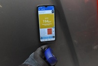 фото thumb №10, Капот крышка двигателя серая honda crv 2 ii lift 04-06