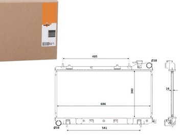 фото thumb №1, Nrf радіаторів subaru forester impr