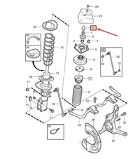 фото thumb №6, Кришка верхньої підпори перед volvo xc90 mk1