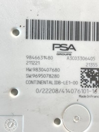 фото thumb №7, Набор стартовый ключ счетчик bsm bsi бортовой компьютер peugeot 308 iii p5 t10