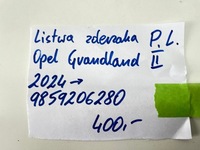 фото thumb №8, Молдинг бампера перед левая opel grandland ii 2024- 9859206280