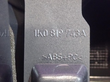 фото thumb №7, Vw jetta v iii 1k sedan 05-11 ґрати повітропровід середні 1k0819743a