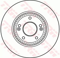 фото thumb №3, Trw df6108s диск гальмівна