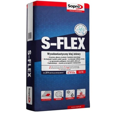 SOPRO ВЫСОКОЭЛАСТИЧНЫЙ РАСТВОР ГЕЛЬ S-FLEX 201 22,5 КГ