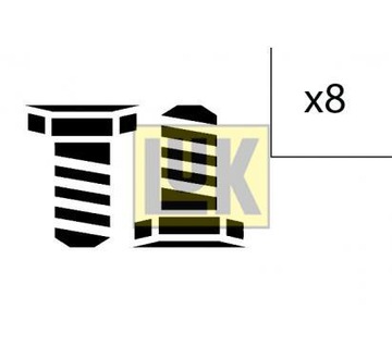 фото thumb №13, Luk 411 0199 10 набор винт, колесо маховики