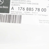 фото thumb №8, Права кришка передній бампера mercedes benz cla 200 220 a1768857800