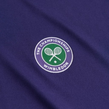 Детская теннисная рубашка Babolat Wimbledon с круглым вырезом 12-14 лет
