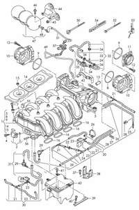 фото thumb №10, 079133181d адаптер дросель audi rs4 b8 8k