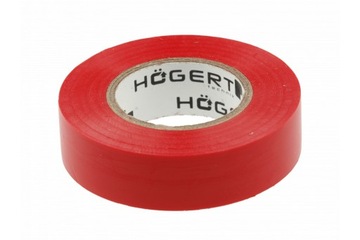 HOGERT КРАСНАЯ ИЗОЛЯЦИОННАЯ ЛЕНТА ПВХ 20м / 19мм