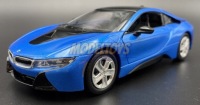 BMW i8 Coupe 2018 1:24 модель Motormax 79359 синий