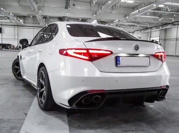 фото thumb №6, Спойлер спойлер na крышка багажника alfa romeo giulia 2015- чёрный блеск з абс !