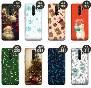 ETUI DO XIAOMI REDMI NOTE 8 PRO WZORY ŚWIĄTECZNE CHRISTMASS ŚWIĘTA OBUDOWA