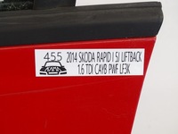 фото thumb №14, Дверь левый перед левая передние skoda rapid i 5j 5ja красные lf3k