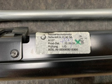 фото thumb №6, Bmw 7 f01 f02 полка багажника зад задняя ролета чёрная 9129056