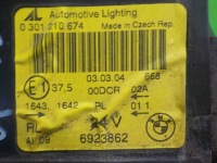 фото thumb №7, Bmw x3 e83 3.0 b 04r 5d ксенон фара правая перед 0301210674