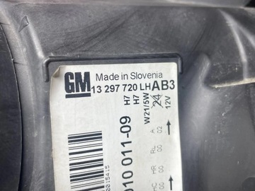 фото thumb №14, Opel astra j 2010 13297720 лампа лівий перед ліва передня