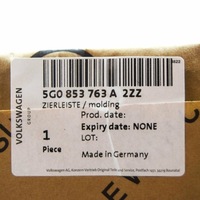 фото thumb №9, New vw golf mk7 передня частина бампер left vent решітка trim 5g0853763a2zz