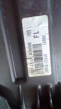 фото thumb №7, Лампа передняя левая hyundai kona оригинальный номер 92101-j9100