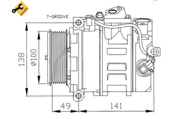 фото thumb №15, Компресор кондиціонера nrf 32216 12301311