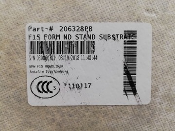 фото thumb №6, Bmw x5 f15 f85 стеля м-пакет алькантара