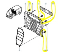 фото thumb №8, Болт перегородки renault trafic ii оригинальный номер 7703008208
