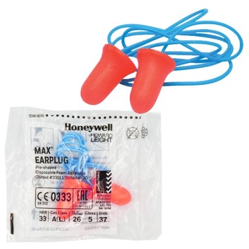 Беруши Honeywell MAX со шнурком, 25 пар