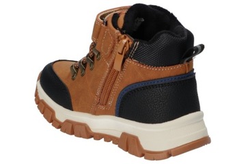 AMERICAN CLUB XD144 OCIEPLANE TRZEWIKI BUTY ZIMOWE NA RZEP I SUWAK CAMEL 28