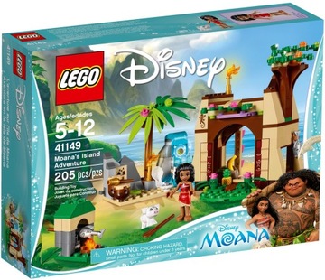 LEGO 41149 ПРИКЛЮЧЕНИЯ ВАЙАНЫ НА ОСТРОВЕ ВАЙАНА DISNEY