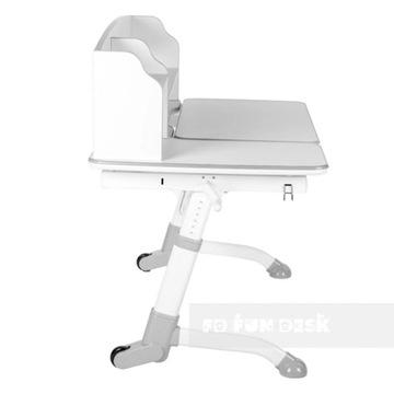 Regulowane biurko dla dziecka Amare II GRAY